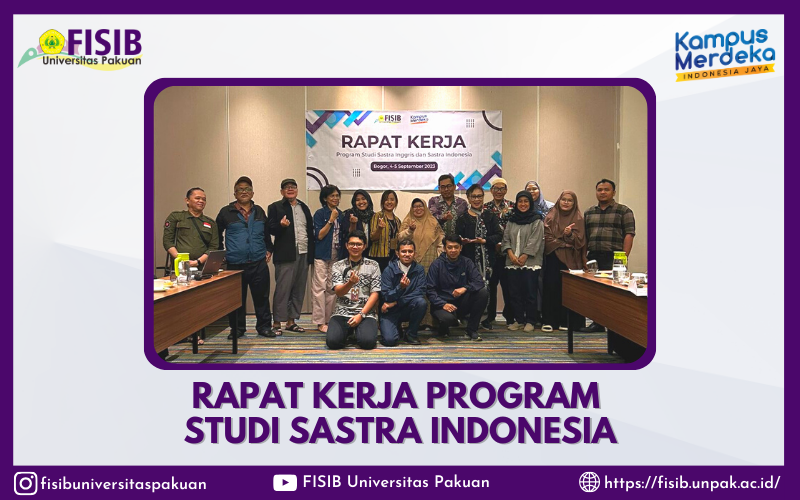 Rapat Kerja Program Studi Sastra Indonesia